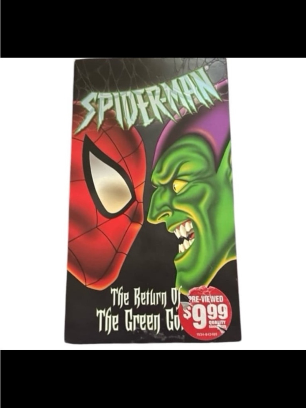 Spider-Man vs Green Goblin Poster - Red & Green